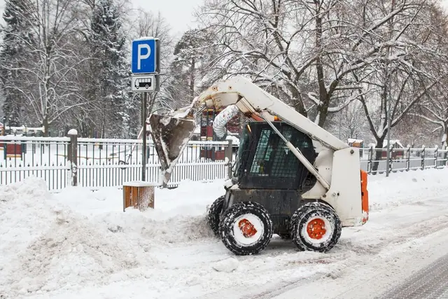 Snow Removal by Mike's Bobcat Service